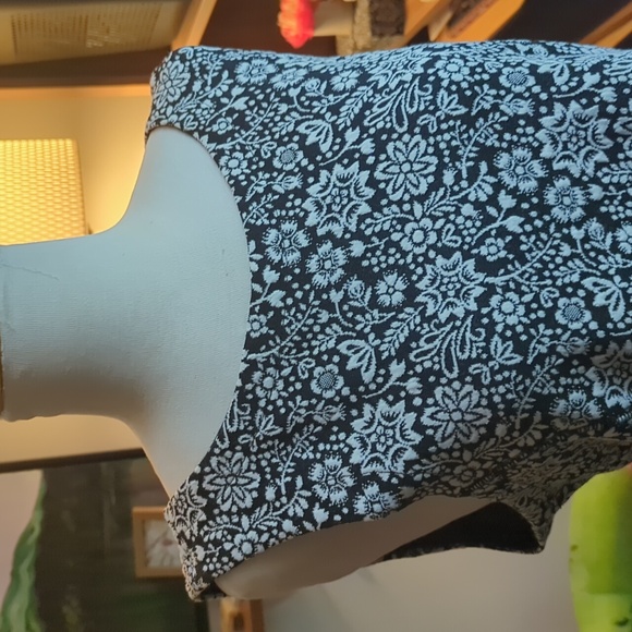 ANTHROPOLOGIE Vanessa Virginia Floral Lace Up Corset Back Sleeveless Top XL - Picture 3 of 9